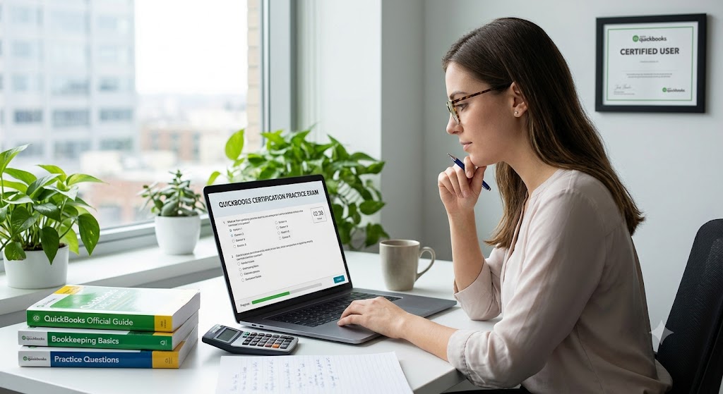 QuickBooks Certification Practice Test Banner