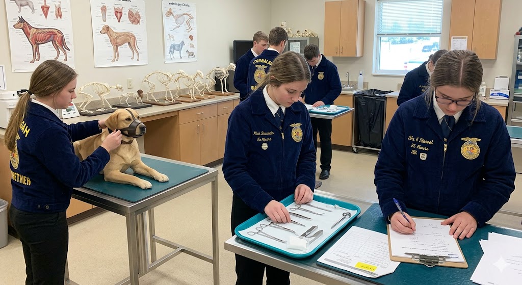 FFA Veterinary Science CDE Practice Test Banner