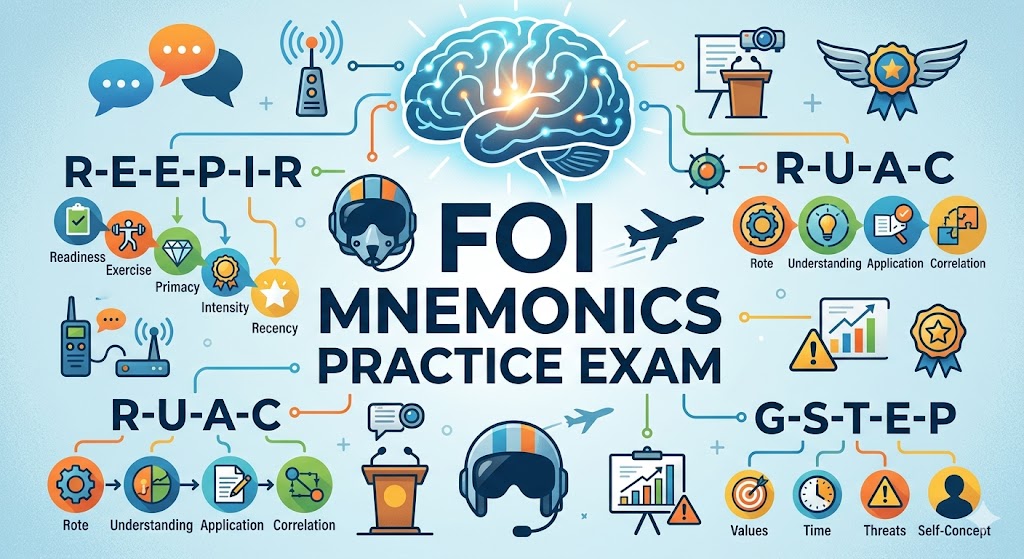 FOI Mnemonics Practice Banner