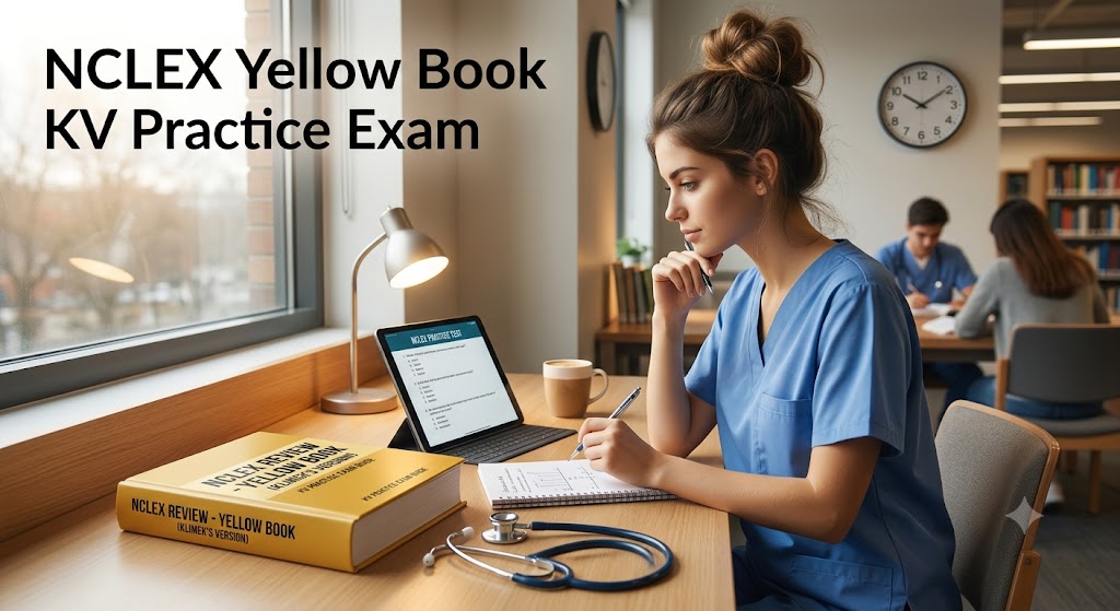 NCLEX Yellow Book Klimek’s Version (KV) Practice Test Banner