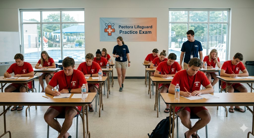 Pectora Lifeguard Practice Test Banner