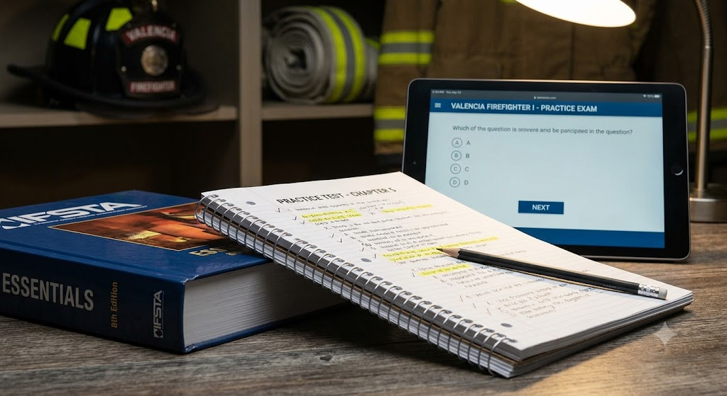 Valencia Firefighter I IFSTA 8th Edition Practice Test Banner