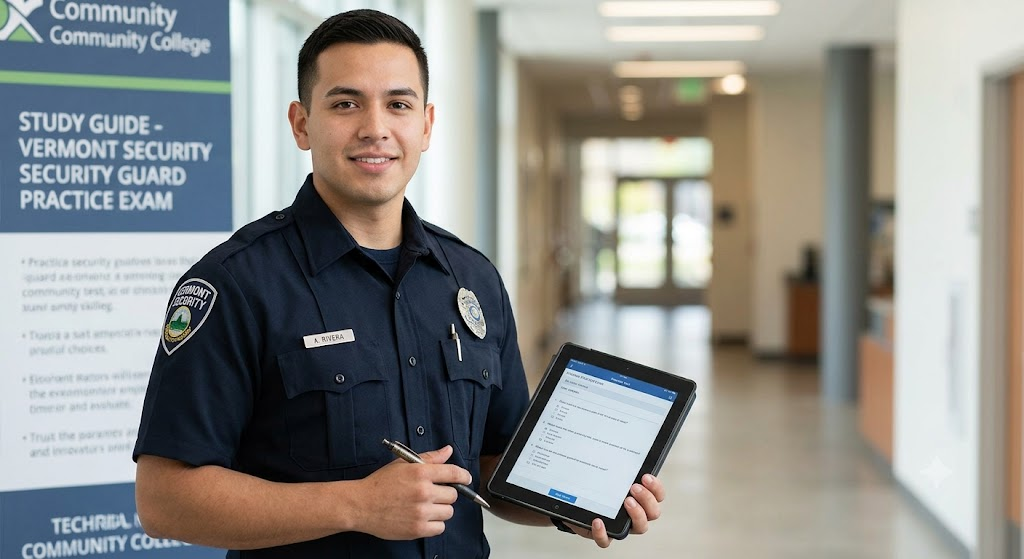 Vermont Security Guard Practice Exam Banner