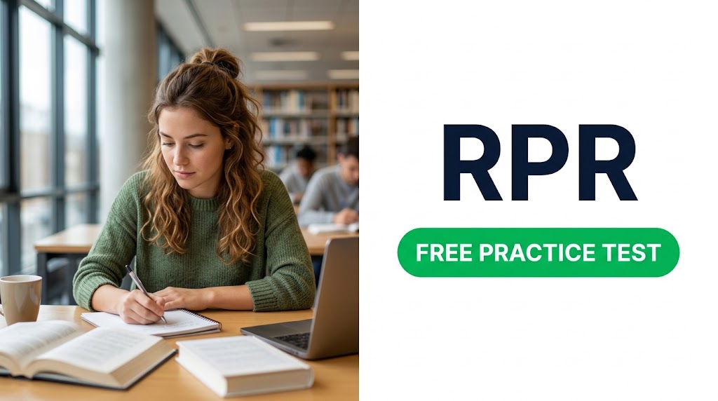 Court Reporting Practice Test & Exam Prep Banner