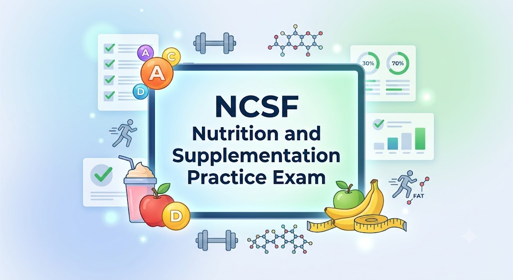 NCSF Nutrition and Supplementation Practice Test Banner