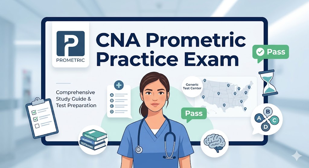 Certified Nursing Assistant (CNA) Prometric Practice Exam Banner
