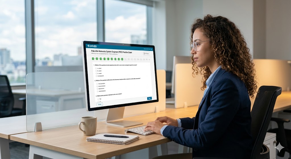 Palo Alto Networks (PANW) System Engineer (PSE) Practice Exam Banner