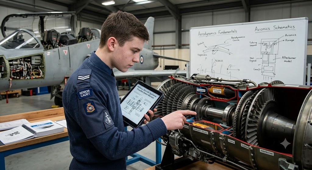 RAF Senior/Master Cadet: Military Aircraft Systems Practice Exam Banner