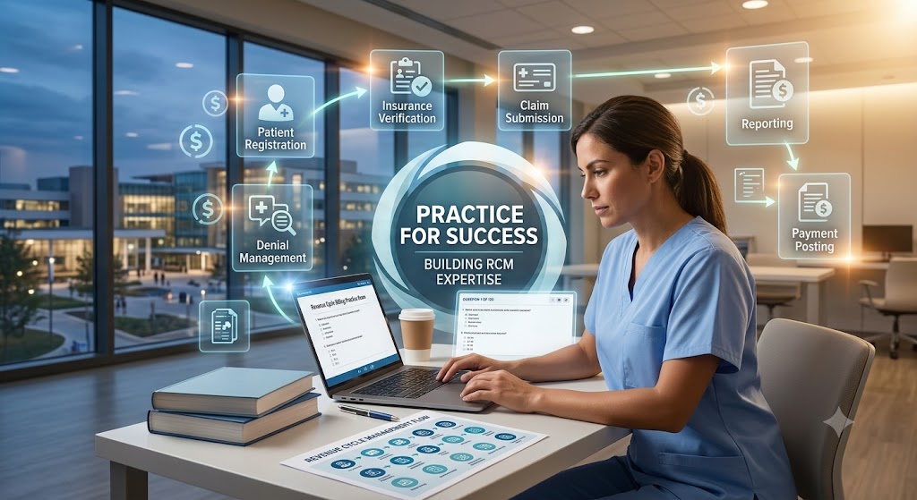 Revenue Cycle and Billing Practice Test Banner