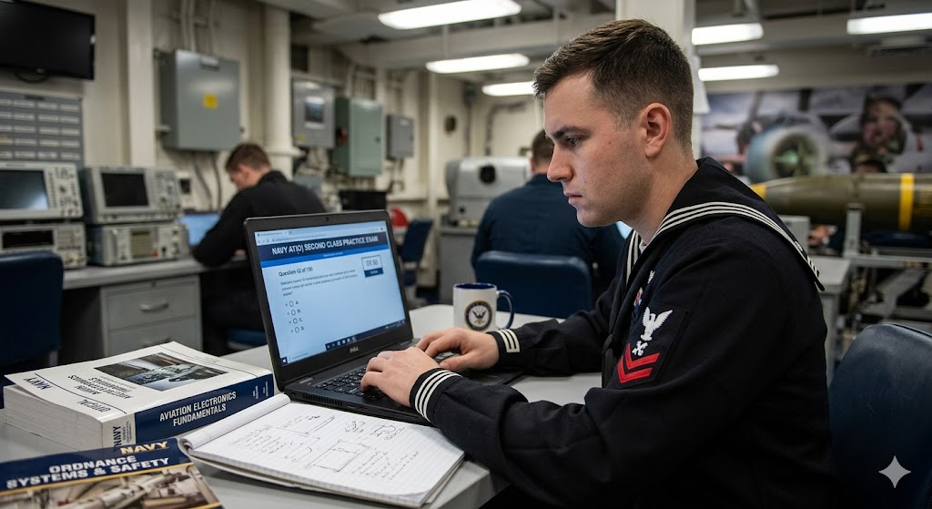 Navy AT(O) Second Class Practice Exam Banner