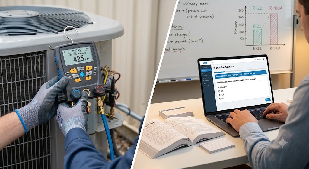 Refrigerant 410A Certification Practice Test Banner