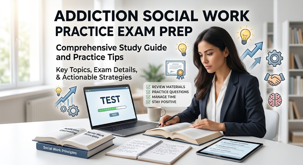 Addiction Social Work Practice Exam Banner