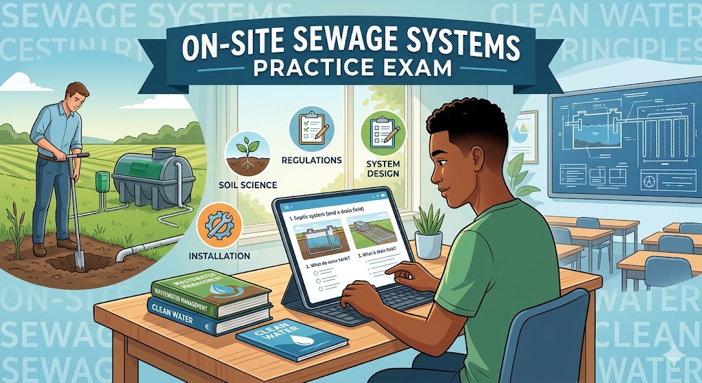 On Site Sewage Systems Practice Test Banner