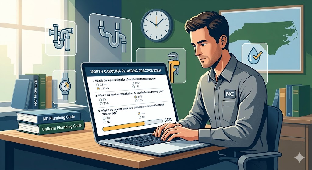North Carolina Plumbing Practice Exam Banner