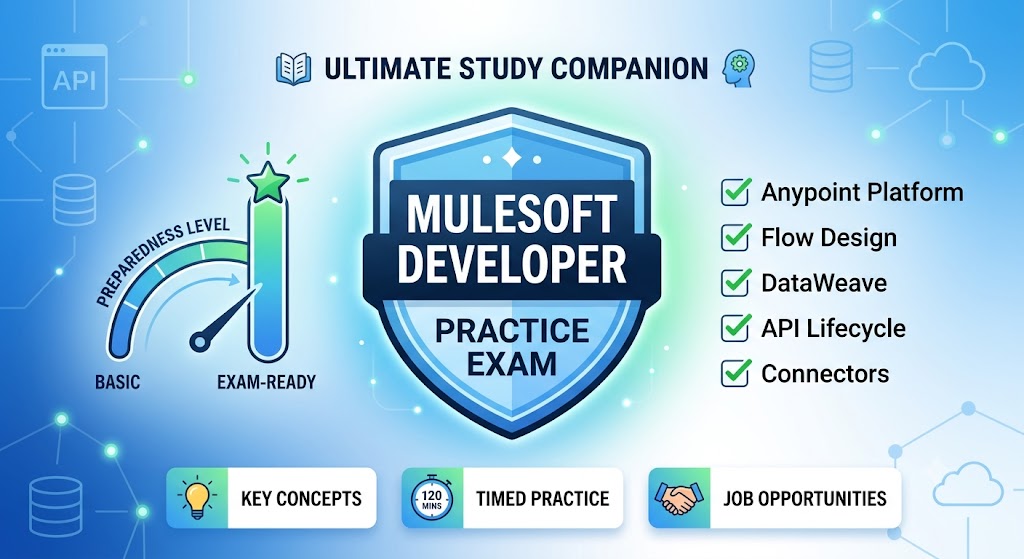 MuleSoft Developer Practice Exam Banner