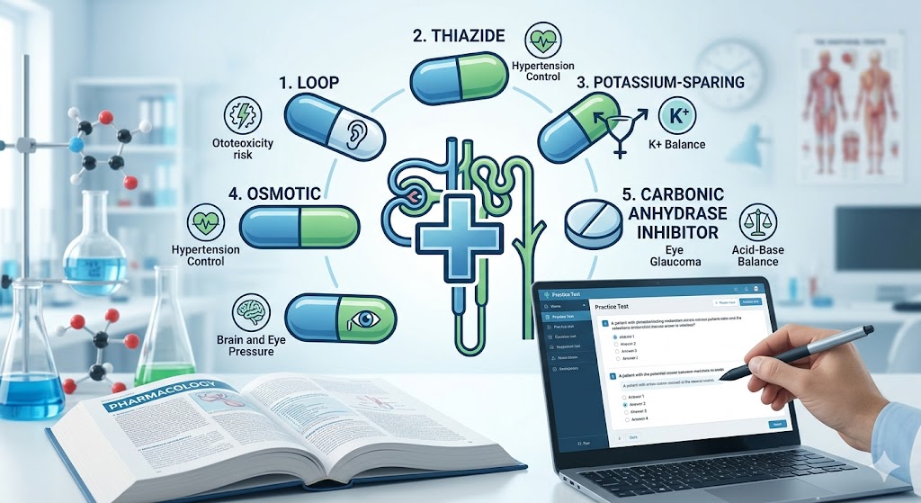 Pharmacology Diuretic Agents Practice Test Banner