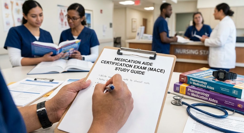 Medication Aide Certification Exam (MACE) Practice Banner