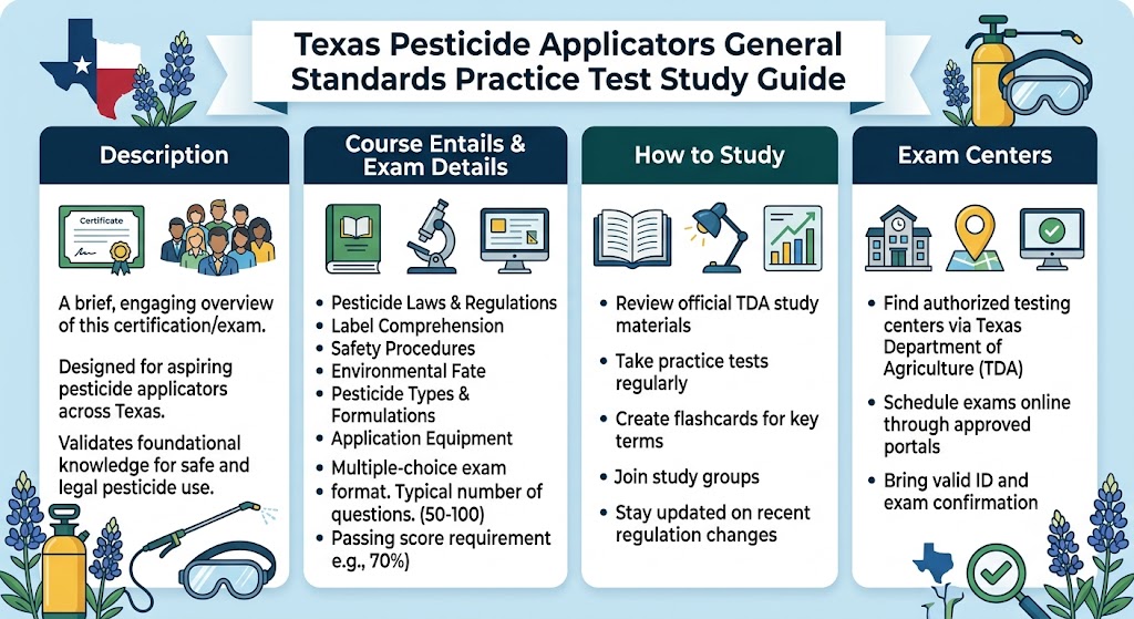 Texas Pesticide Applicators – General Standards Practice Test Banner