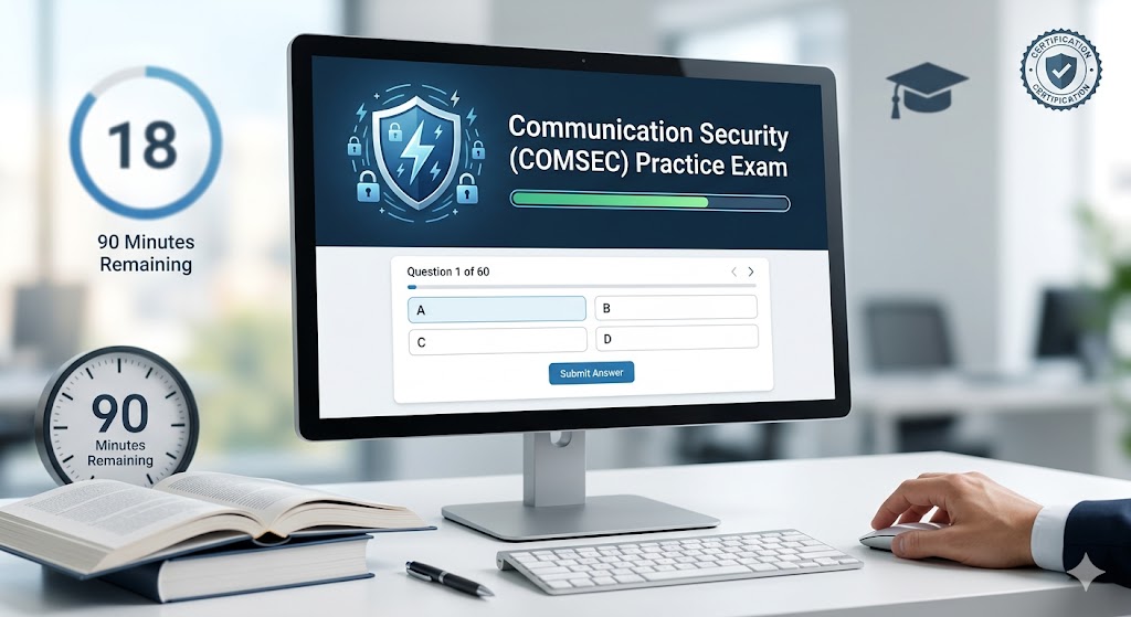 Communication Security (COMSEC) Practice Test Banner