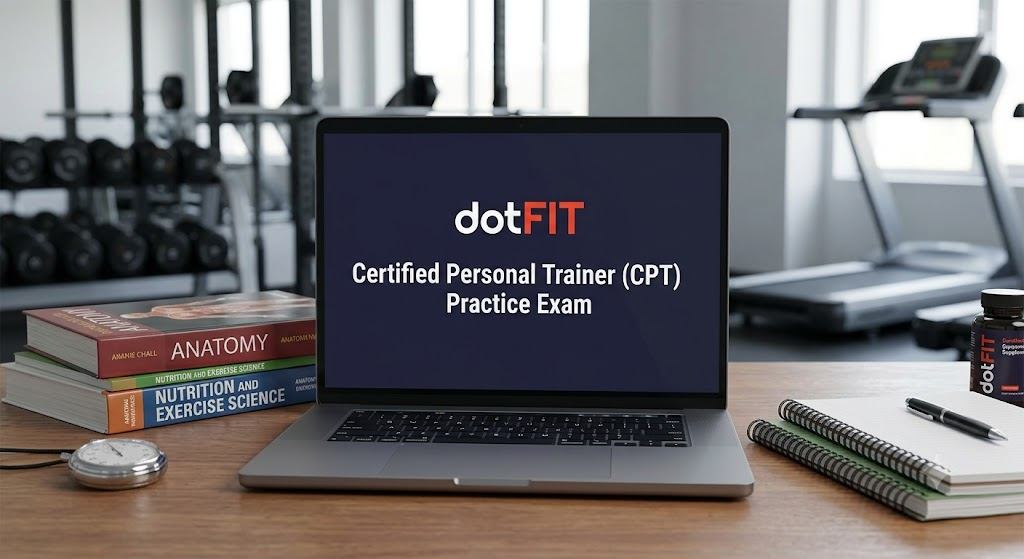 dotFIT Certified Personal Trainer (CPT) Certification Practice Exam Banner