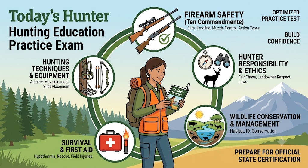 Today's Hunter Hunting Education Practice Banner