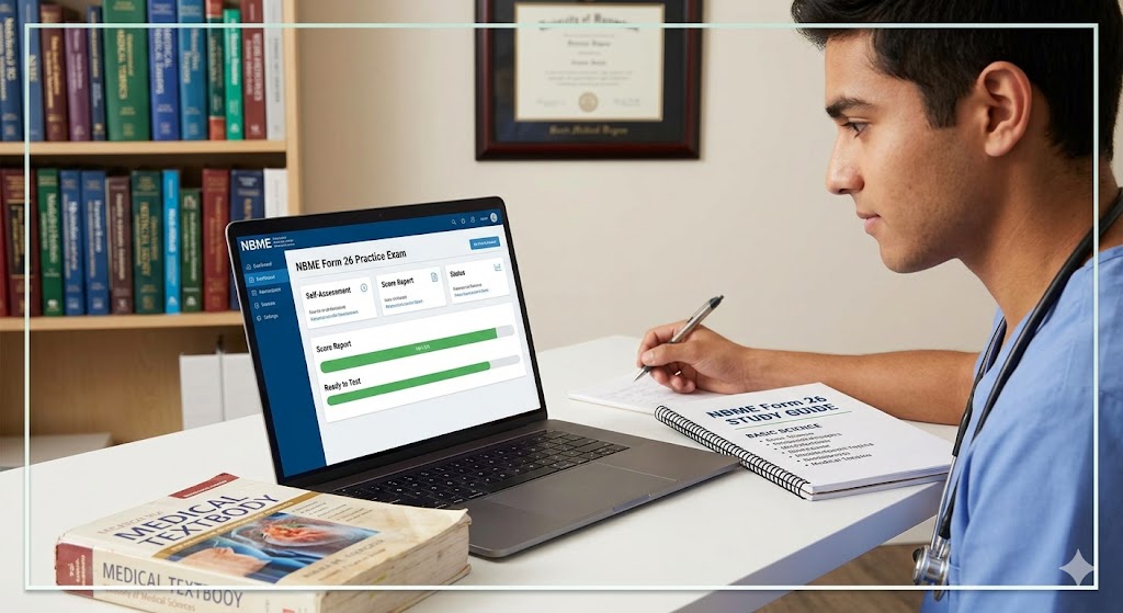 NBME Form 26 Practice Test Banner