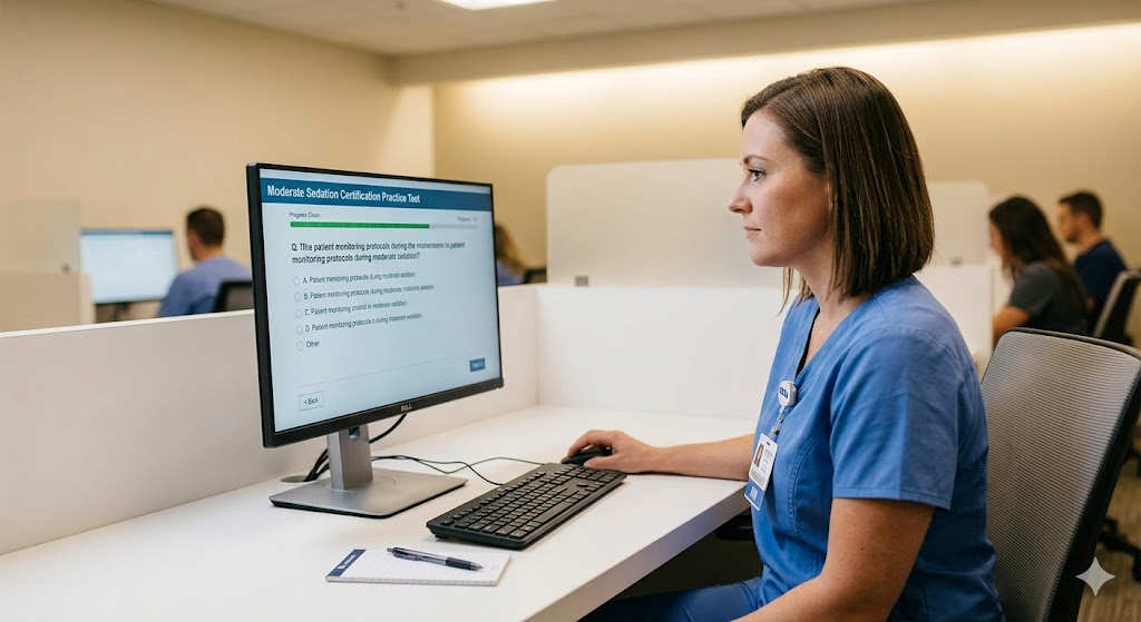 Moderate Sedation Certification Practice Test Banner