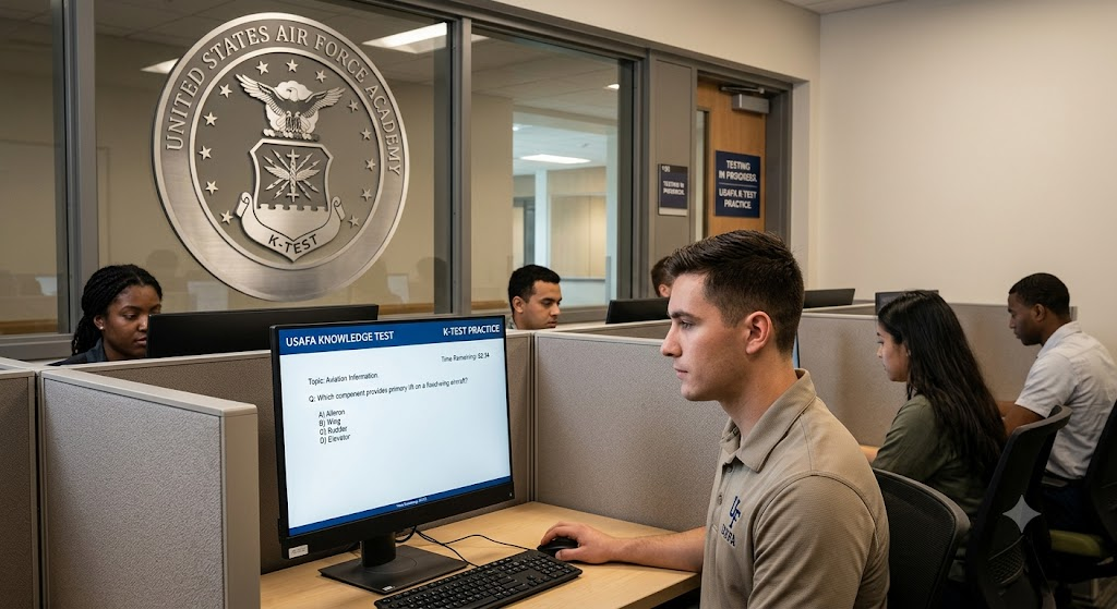 United States Air Force Academy (USAFA) Knowledge Test (K-Test) Practice Banner