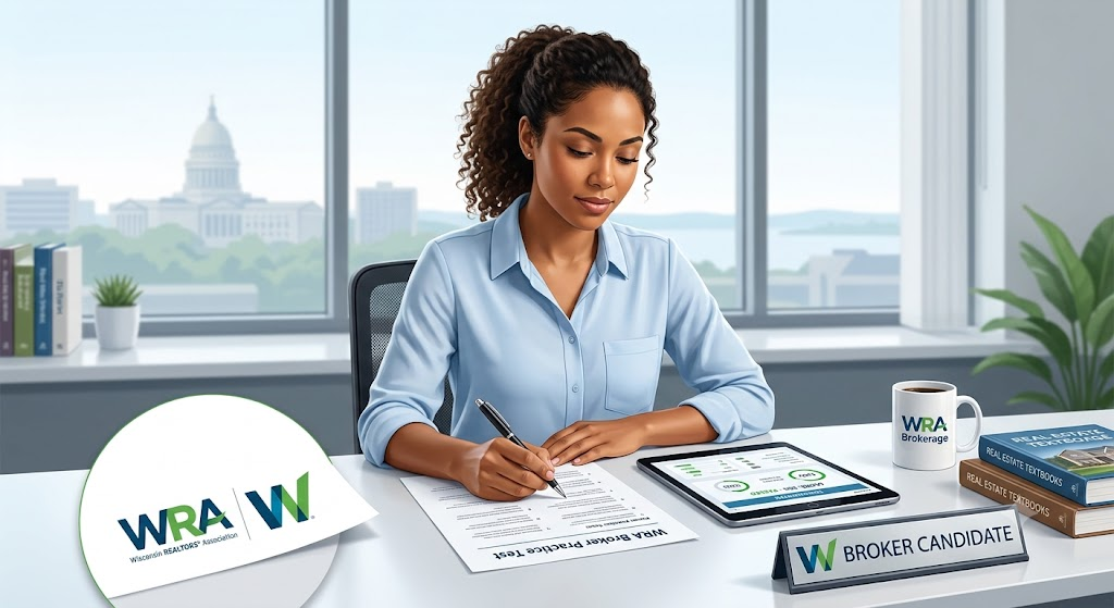 WRA Broker Practice Test Banner