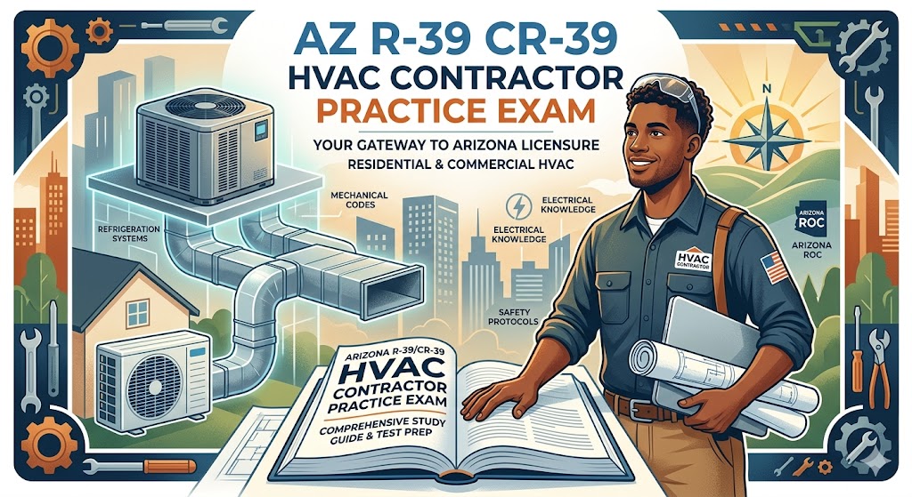 Arizona CR-39 HVAC Contractor Practice Exam Banner