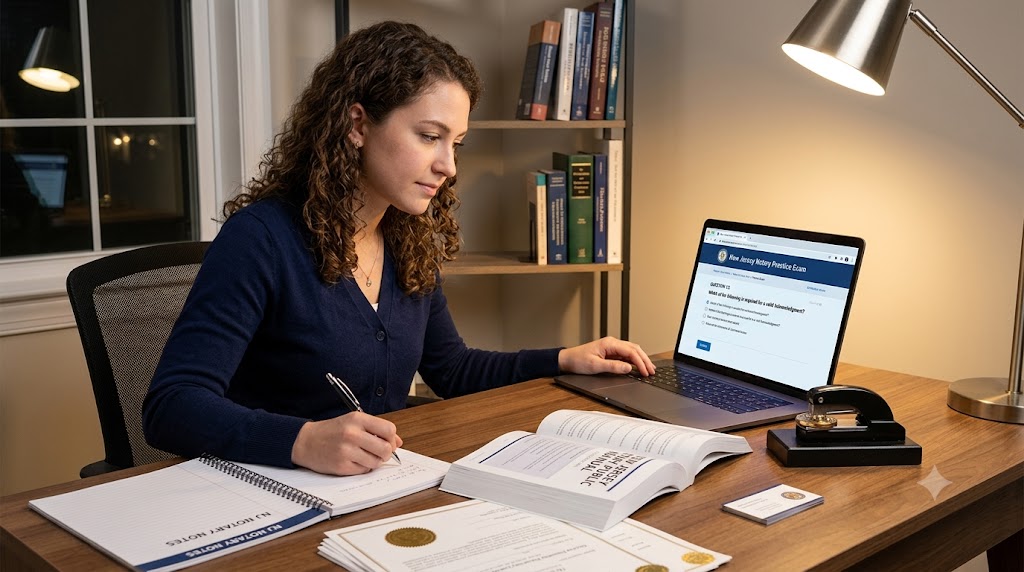 New Jersey Notary Practice Exam Banner