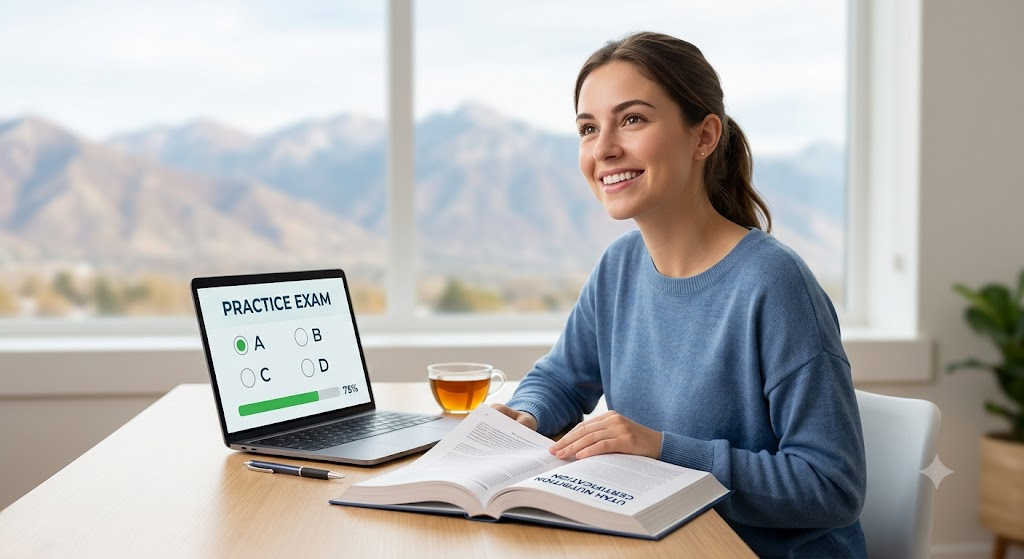 Utah Nutrition Certification Practice Exam Banner