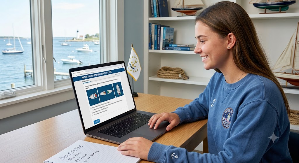 Rhode Island Boater Practice Test Banner