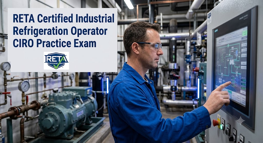 RETA Certified Industrial Refrigeration Operator (CIRO) Practice Exam Banner