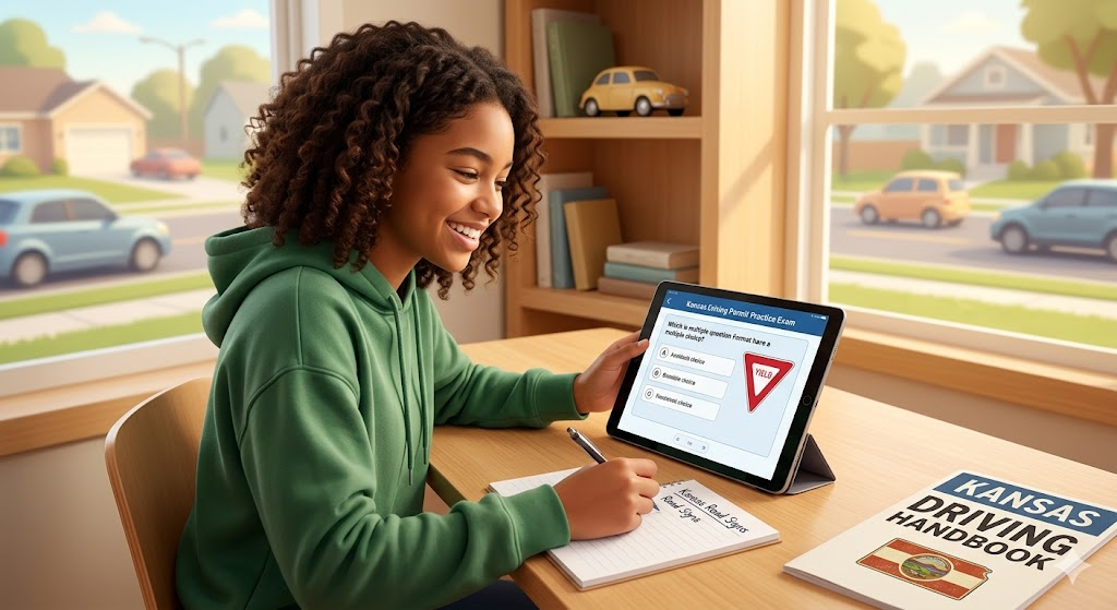 Kansas Driving Permit Practice Test Banner