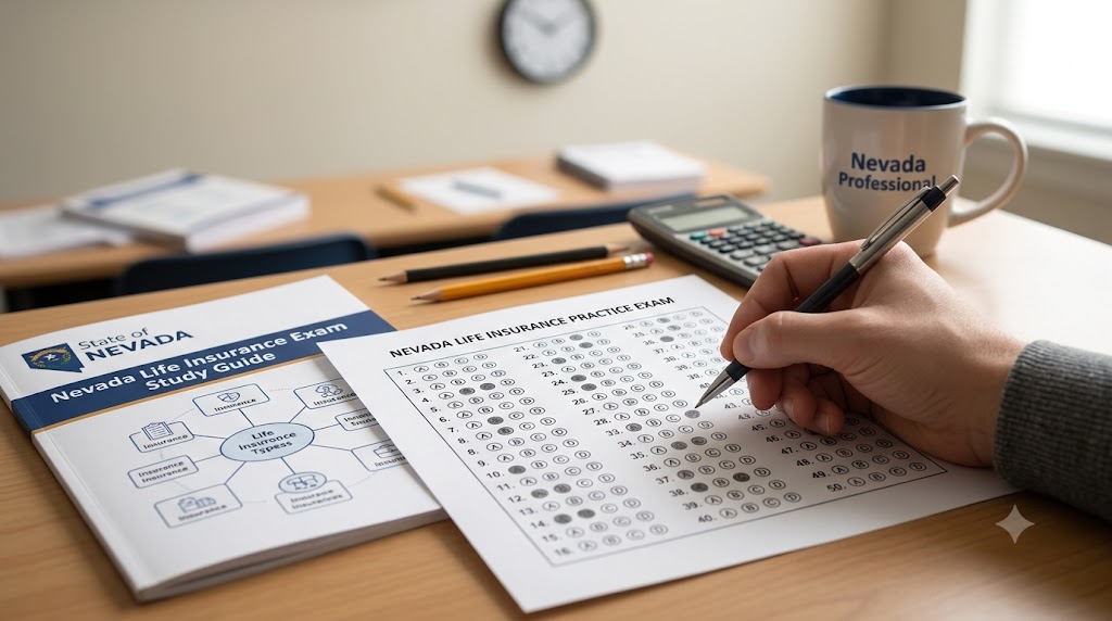 Nevada Life Insurance Practice Exam Guide Banner
