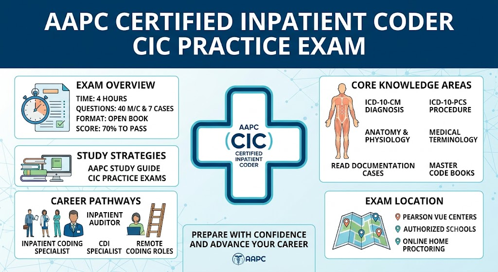 AAPC A/P Certified Inpatient Coder (CIC) Practice Exam Banner