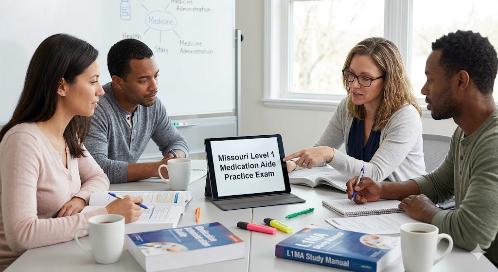 Missouri Level 1 Medication Aide (L1MA) Practice Exam Banner