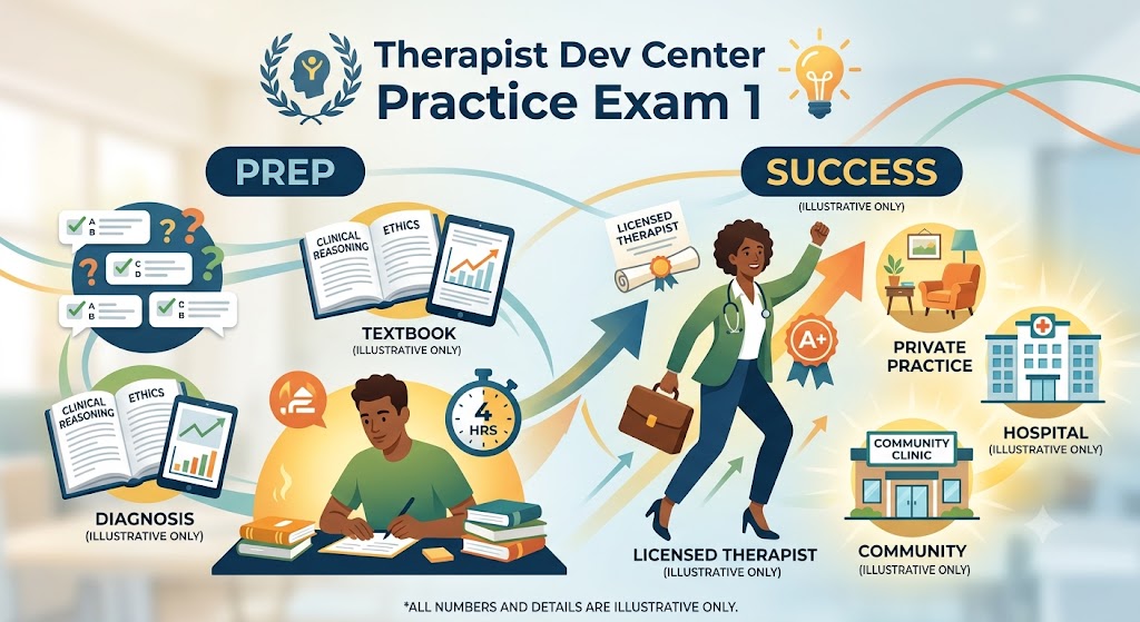 Therapist Development Center Practice Exam 1 Banner