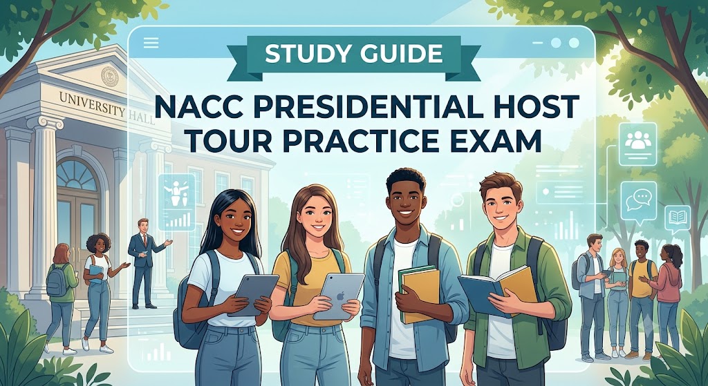 NACC Presidential Host Tour Practice Test Banner