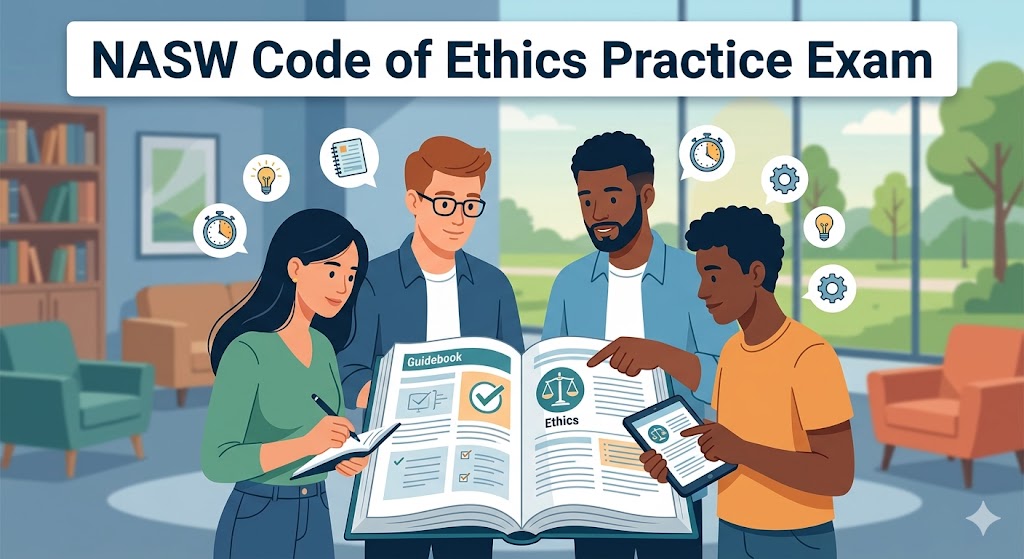 NASW Code of Ethics Practice Exam Banner