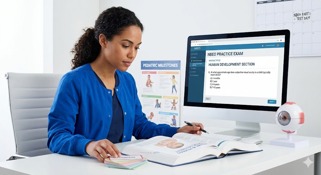 NBEO Human Development Practice Exam Banner