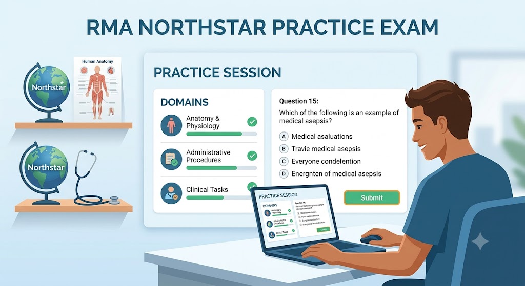 RMA Northstar Practice Exam Banner