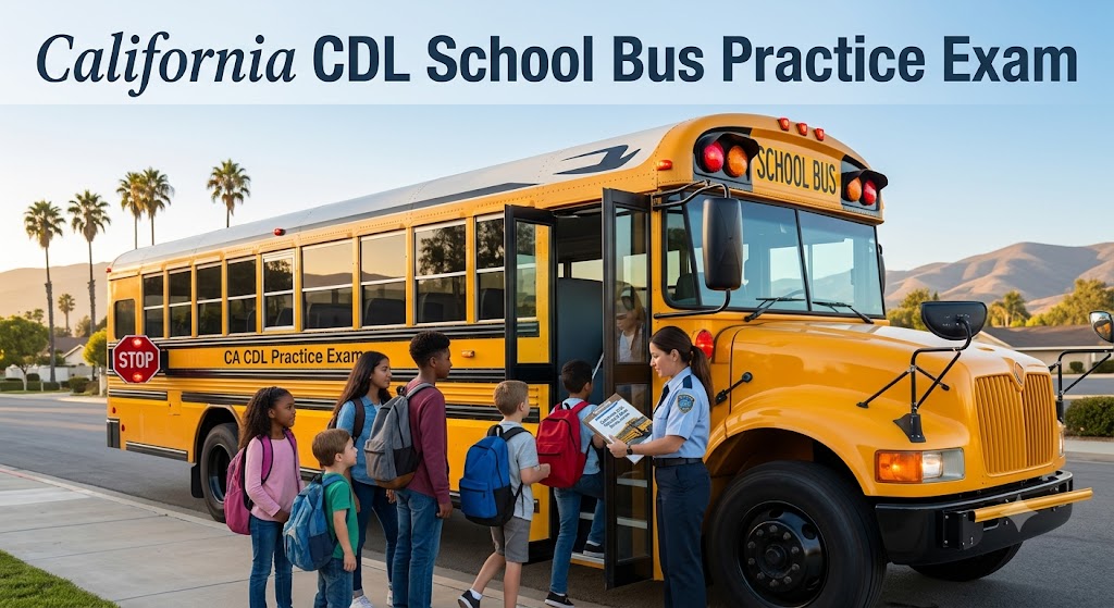 Colorado CDL School Bus Practice Test Banner