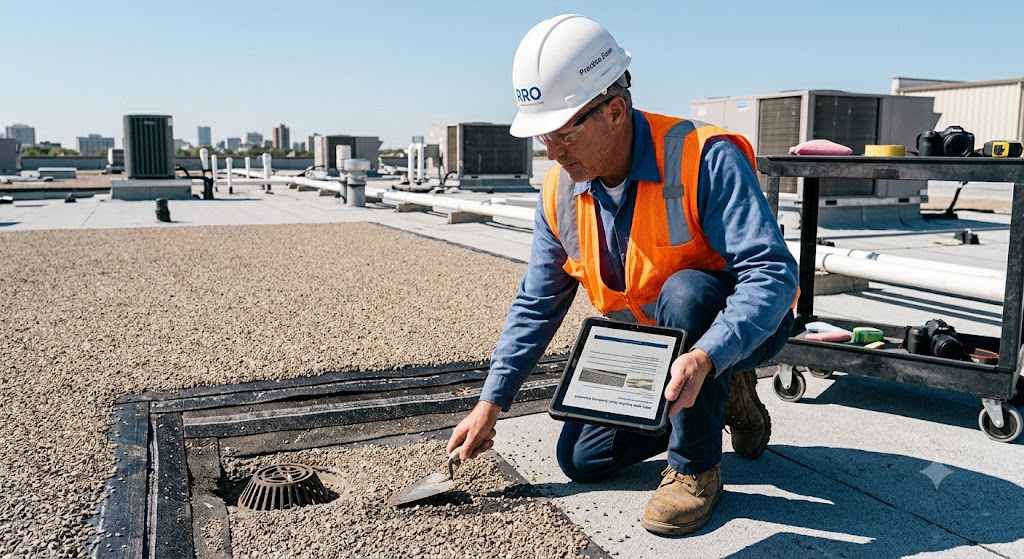 RRO Built-Up Roofing (BUR) Roof Surfacing Materials Practice Exam Banner