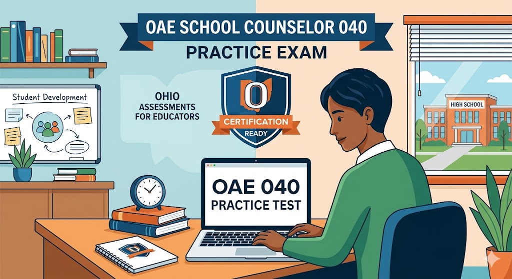OAE School Counselor 040 Practice Exam Banner