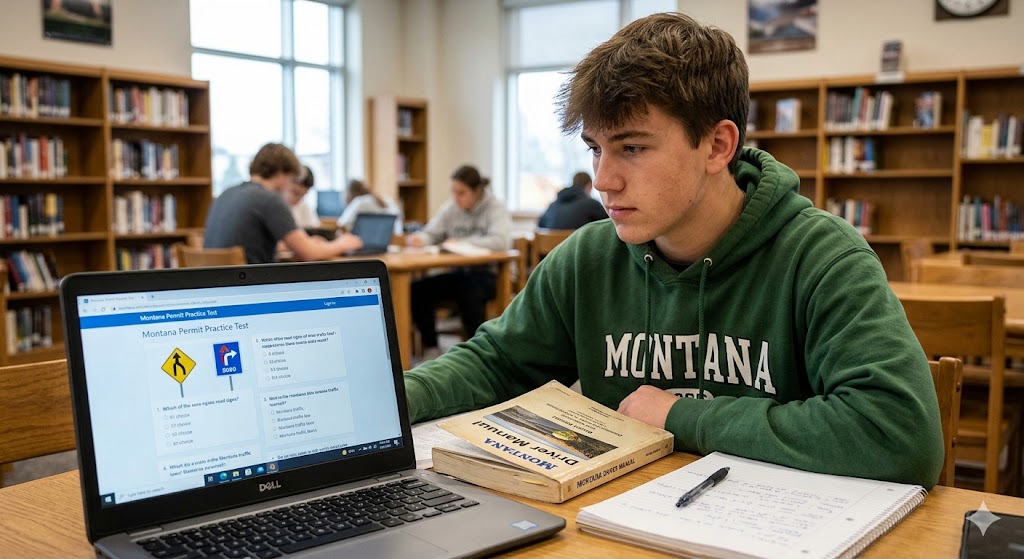 Montana Permit Practice Test Banner
