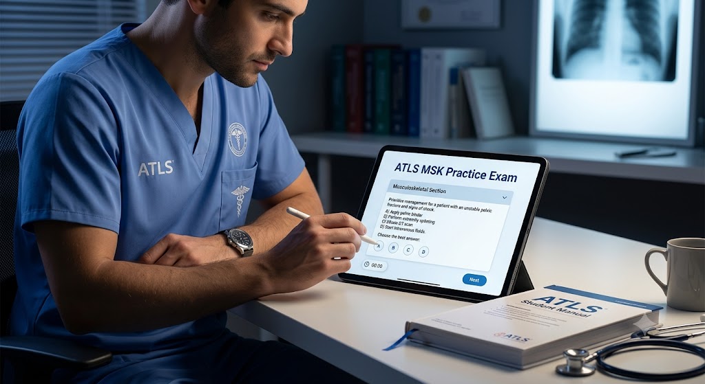 ATLS Musculoskeletal (MSK) Practice Test Banner