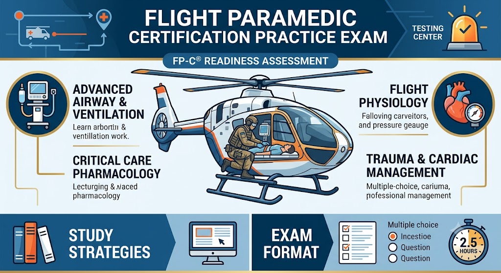 Flight Paramedic Certification Practice Exam Banner