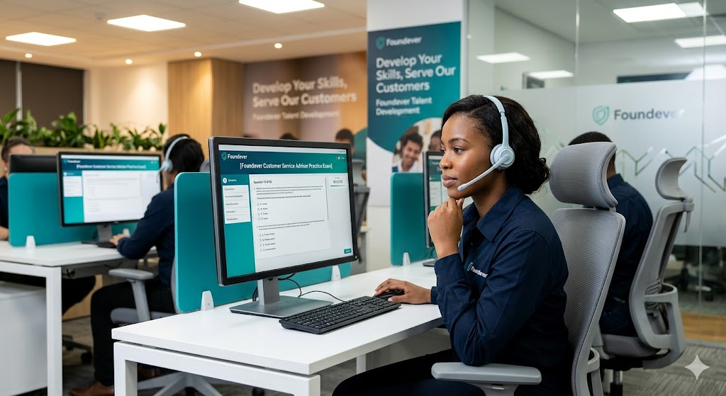 Foundever Customer Service Advisor Practice Exam Banner